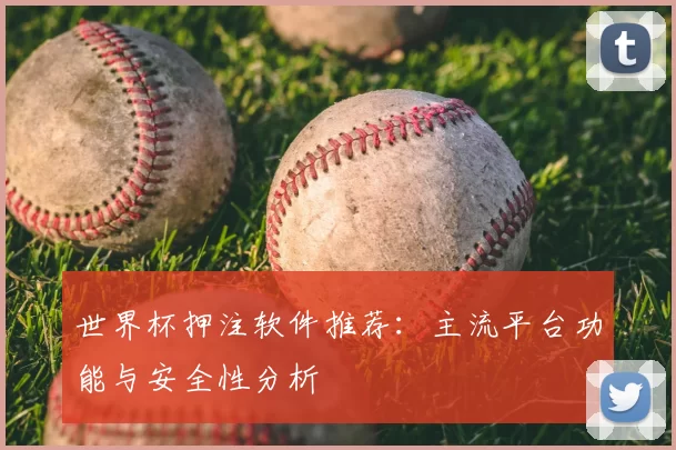 世界杯押注软件推荐：主流平台功能与安全性分析