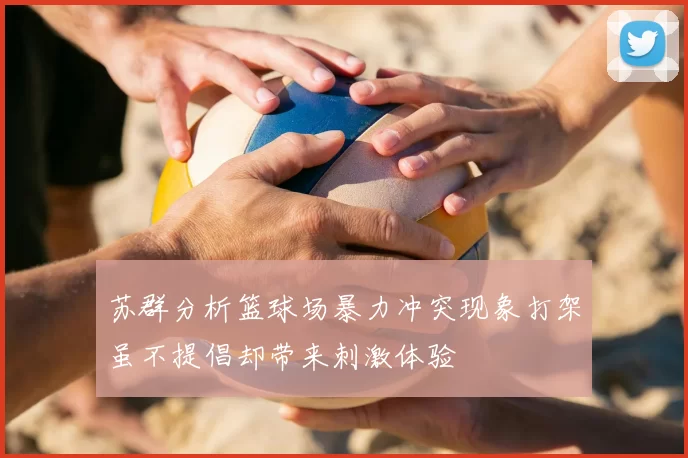 苏群分析篮球场暴力冲突现象打架虽不提倡却带来刺激体验