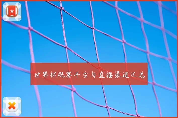 世界杯观赛平台与直播渠道汇总